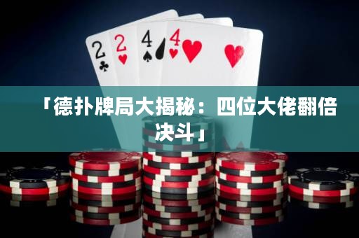 「德?lián)渑凭执蠼颐兀核奈淮罄蟹稕Q斗」
