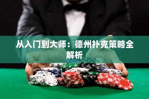 從入門到大師：德州撲克策略全解析