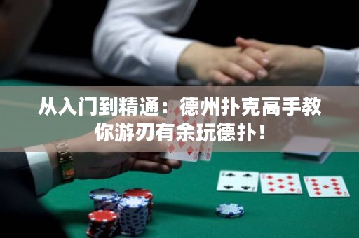 從入門(mén)到精通：德州撲克高手教你游刃有余玩德?lián)洌? title=