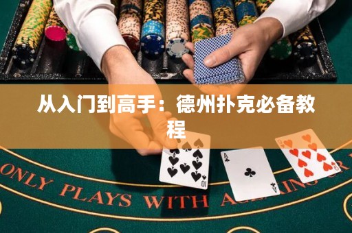 從入門到高手：德州撲克必備教程