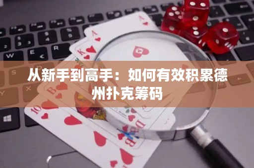從新手到高手：如何有效積累德州撲克籌碼
