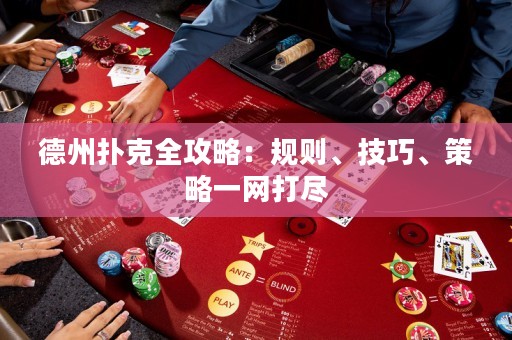 德州撲克全攻略：規(guī)則、技巧、策略一網(wǎng)打盡