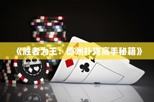 《勝者為王：德州撲克高手秘籍》