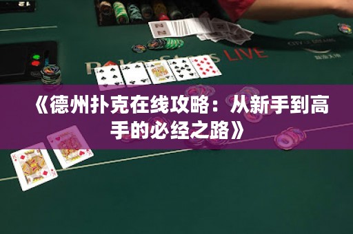 《德州撲克在線攻略：從新手到高手的必經(jīng)之路》