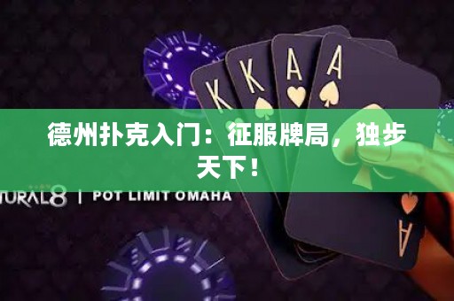 德州撲克入門：征服牌局，獨(dú)步天下！