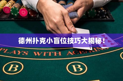 德州撲克小盲位技巧大揭秘！