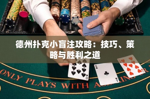 德州撲克小盲注攻略：技巧、策略與勝利之道