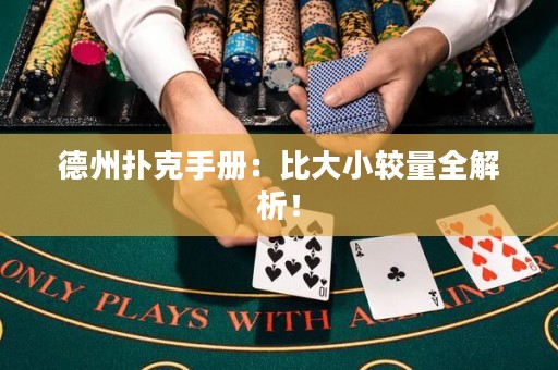 德州撲克手冊：比大小較量全解析！