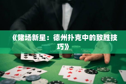 《賭場(chǎng)新星：德州撲克中的致勝技巧》