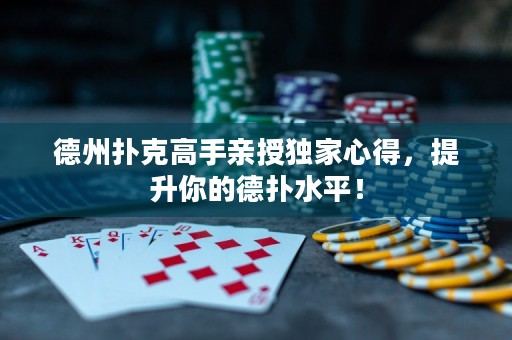 德州撲克高手親授獨(dú)家心得，提升你的德?lián)渌剑? title=