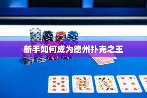 新手如何成為德州撲克之王