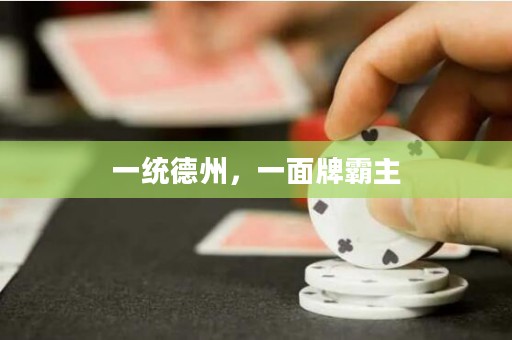 一統(tǒng)德州，一面牌霸主