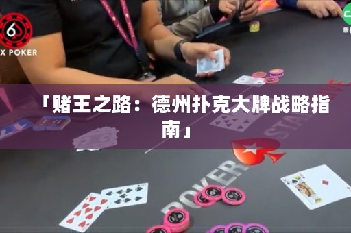 「賭王之路：德州撲克大牌戰(zhàn)略指南」