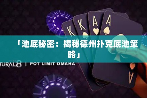 「池底秘密：揭秘德州撲克底池策略」