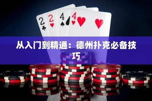 從入門(mén)到精通：德州撲克必備技巧