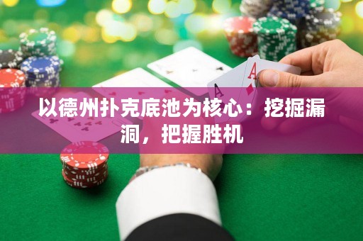 以德州撲克底池為核心：挖掘漏洞，把握勝機