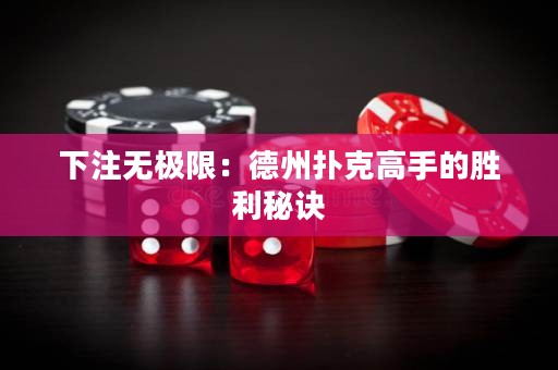 下注無(wú)極限：德州撲克高手的勝利秘訣
