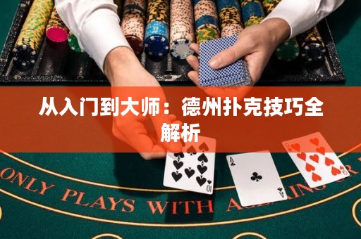 從入門到大師：德州撲克技巧全解析