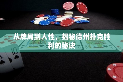 從牌局到人性，揭秘德州撲克勝利的秘訣