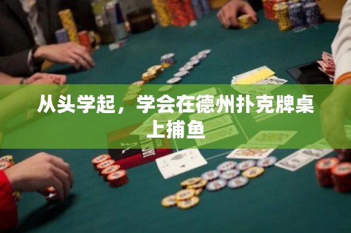 從頭學起，學會在德州撲克牌桌上捕魚