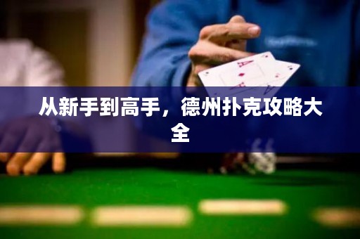 從新手到高手，德州撲克攻略大全