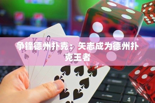 爭鋒德州撲克：矢志成為德州撲克王者