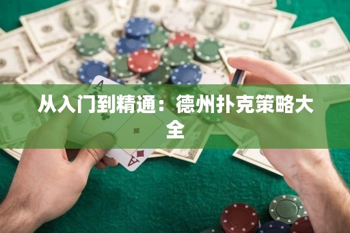 從入門到精通：德州撲克策略大全