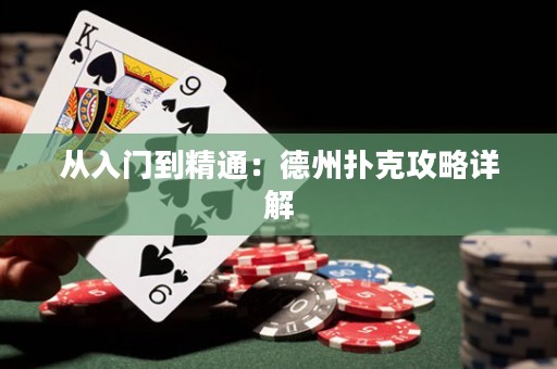 從入門到精通：德州撲克攻略詳解