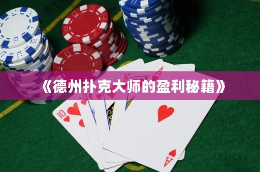 《德州撲克大師的盈利秘籍》