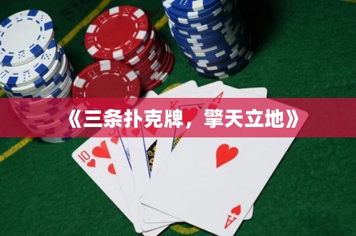 《三條撲克牌，擎天立地》