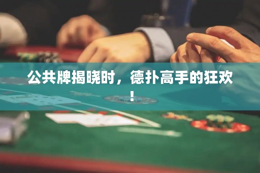 公共牌揭曉時(shí)，德?lián)涓呤值目駳g！