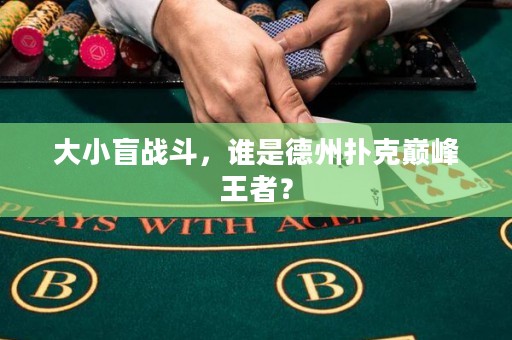 大小盲戰(zhàn)斗，誰是德州撲克巔峰王者？