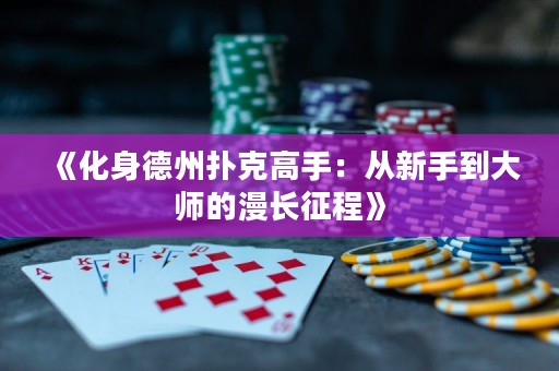 《化身德州撲克高手：從新手到大師的漫長征程》