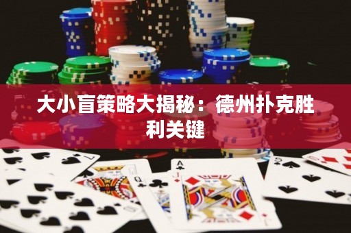 大小盲策略大揭秘：德州撲克勝利關(guān)鍵