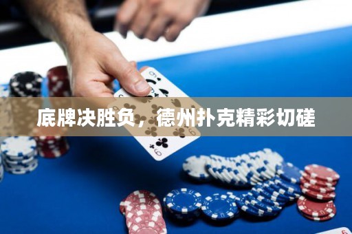 底牌決勝負，德州撲克精彩切磋