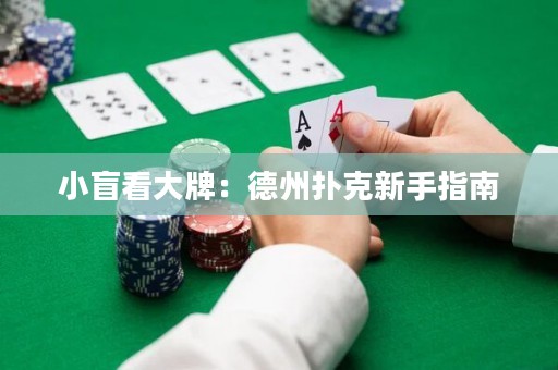 小盲看大牌：德州撲克新手指南