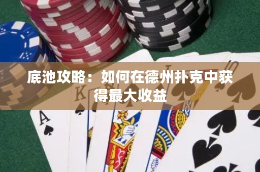 底池攻略：如何在德州撲克中獲得最大收益