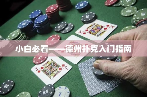 小白必看——德州撲克入門指南