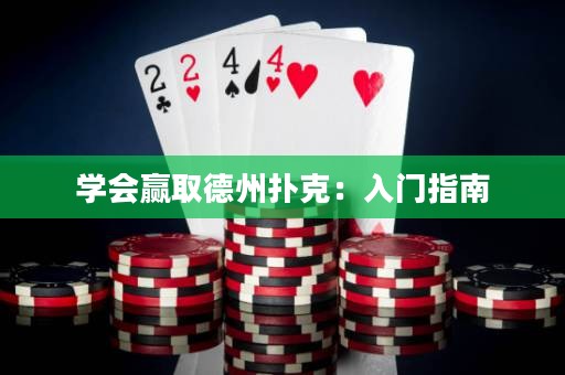 學(xué)會(huì)贏取德州撲克：入門(mén)指南