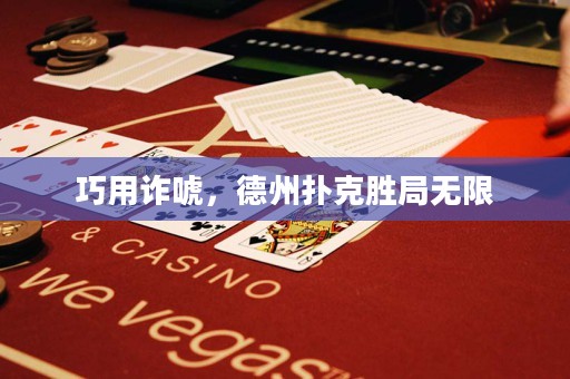 巧用詐唬，德州撲克勝局無限
