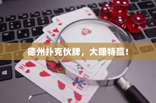 德州撲克伙牌，大賺特贏！