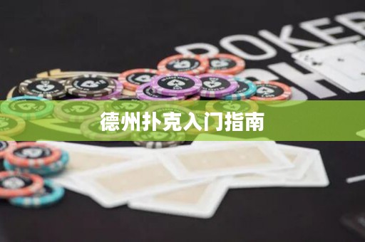 德州撲克入門指南