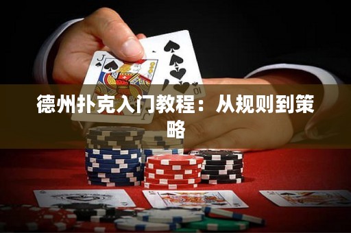 德州撲克入門教程：從規(guī)則到策略