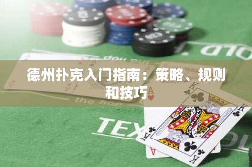 德州撲克入門指南：策略、規(guī)則和技巧