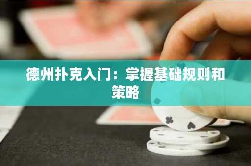 德州撲克入門：掌握基礎(chǔ)規(guī)則和策略
