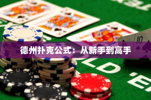 德州撲克公式：從新手到高手