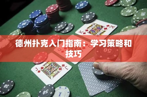 德州撲克入門指南：學(xué)習(xí)策略和技巧
