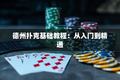 德州撲克基礎(chǔ)教程：從入門到精通