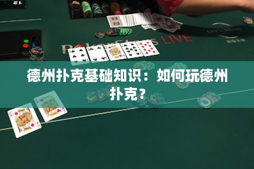 德州撲克基礎(chǔ)知識：如何玩德州撲克？