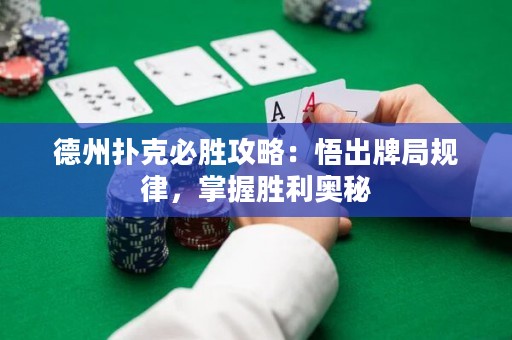 德州撲克必勝攻略：悟出牌局規(guī)律，掌握勝利奧秘